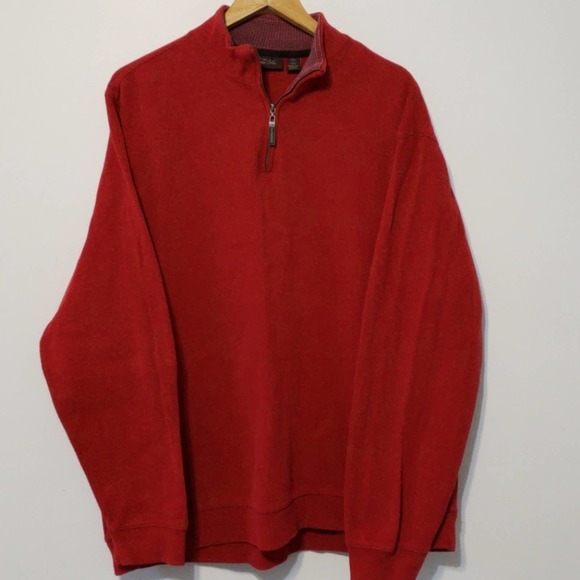 Tasso Elba 1/4 zip mens pullover Size XXL - Picture 3 of 7